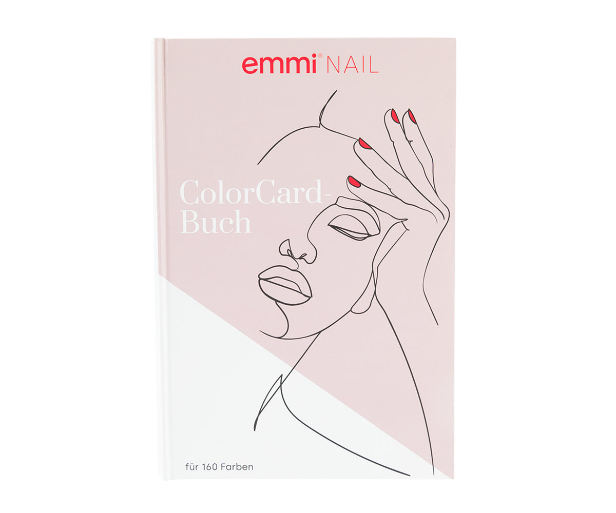 Emmi-Nail Color Card Buch 160 Farben inkl. Tips