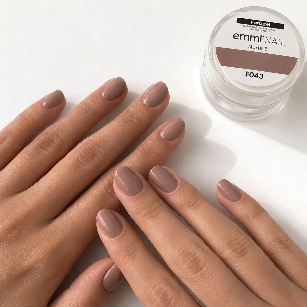 Emmi-Nail Farbgel Nude 5, 5ml -F043-