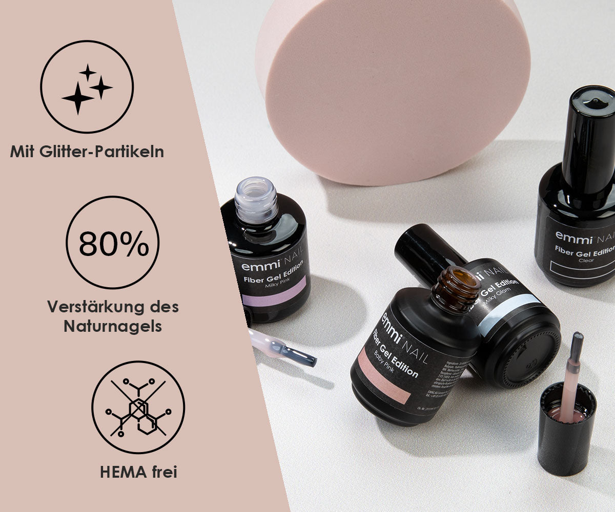 Emmi-Nail Fiber Gel Edition Milky Glam 14ml