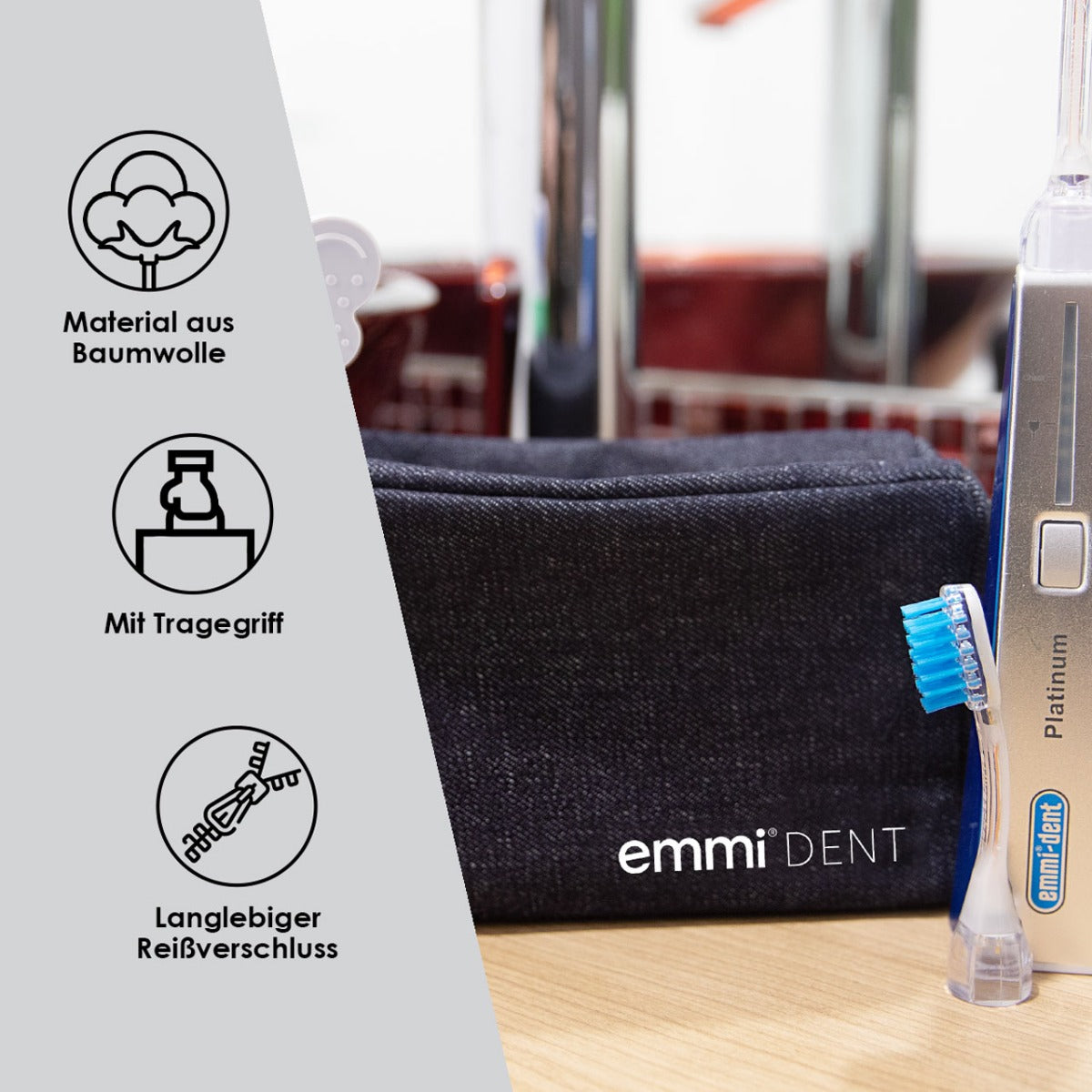 Emmi-Dent Travel Bag Blau