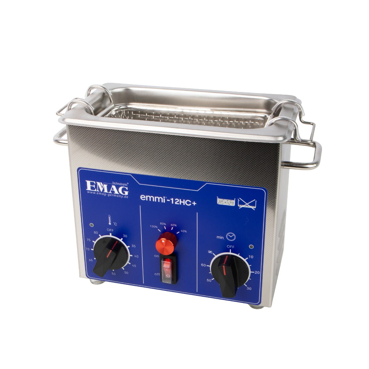 Ultraschallreiniger 1,2L Emmi-12 HC PLUS