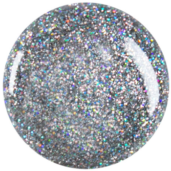 Emmi-Nail Glittergel Magic Silver 5ml -F365-