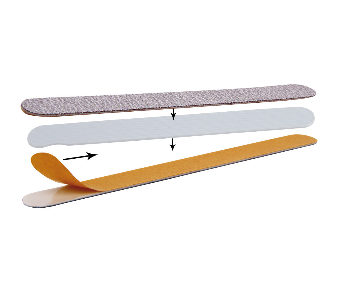 Hygienefeile Wechselblatt zebra K180 50er Pack