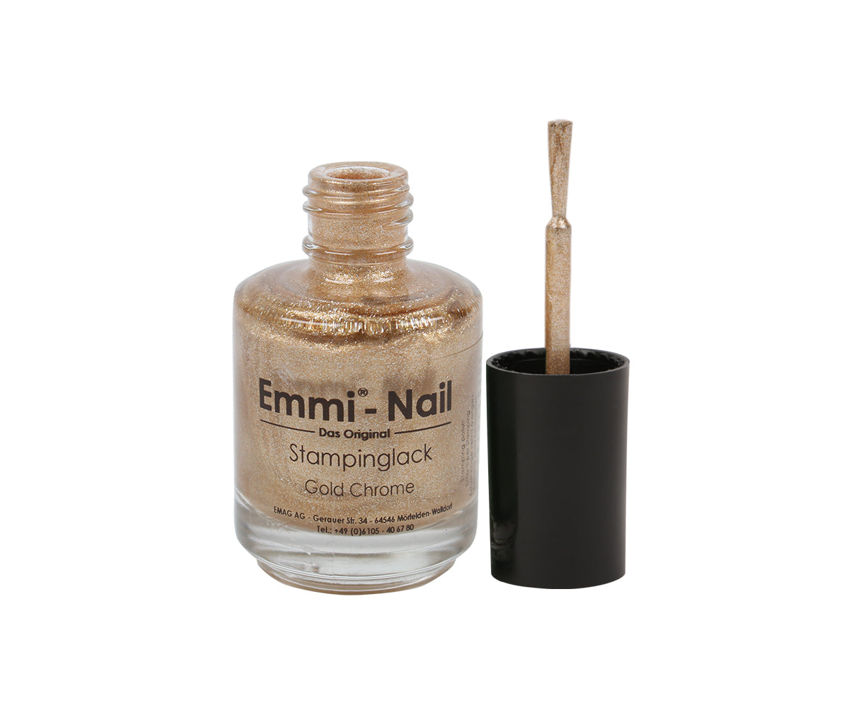 Stamping varnish "gold chrome" 12ml 