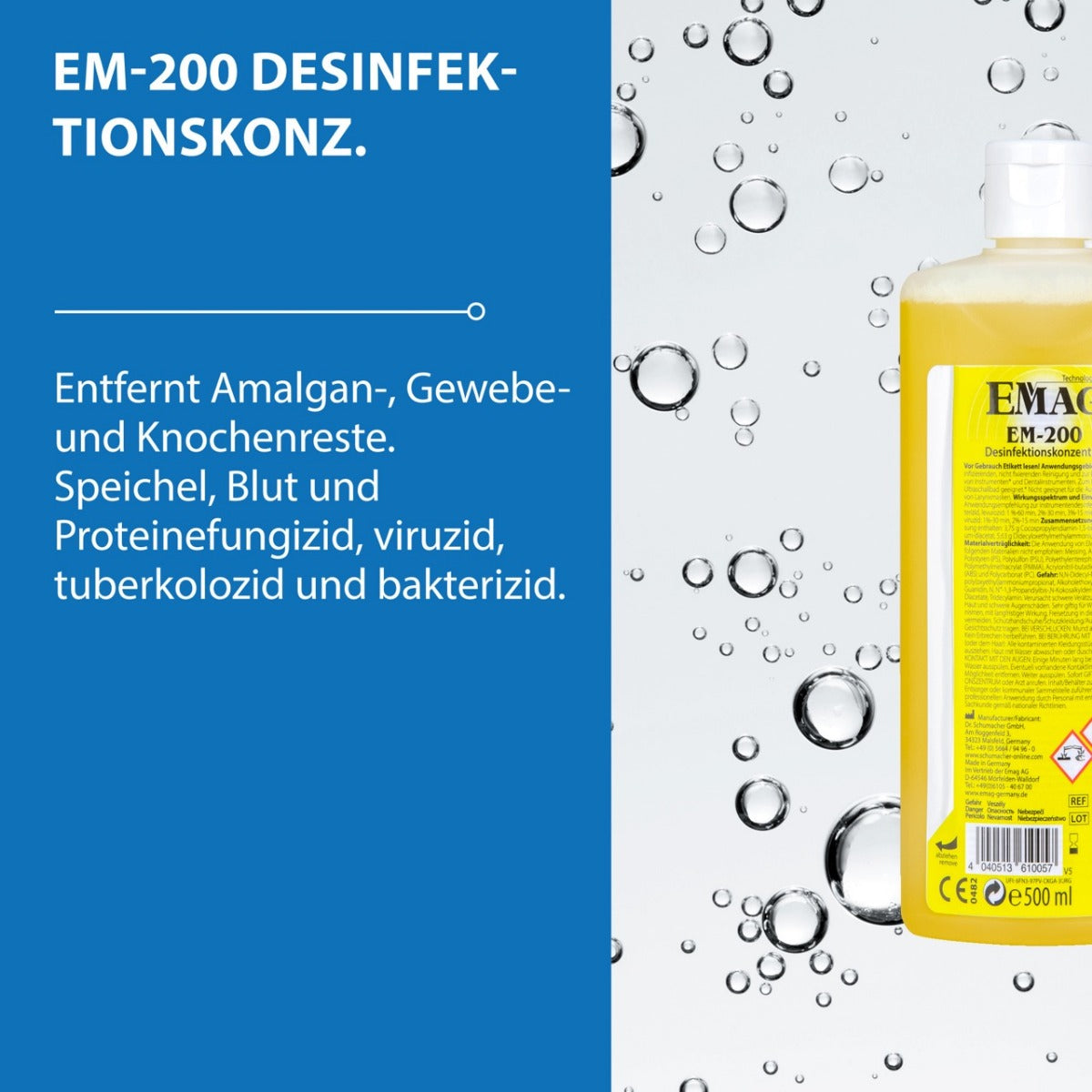 EM 200 Desinfektionskonzentrat 500ml