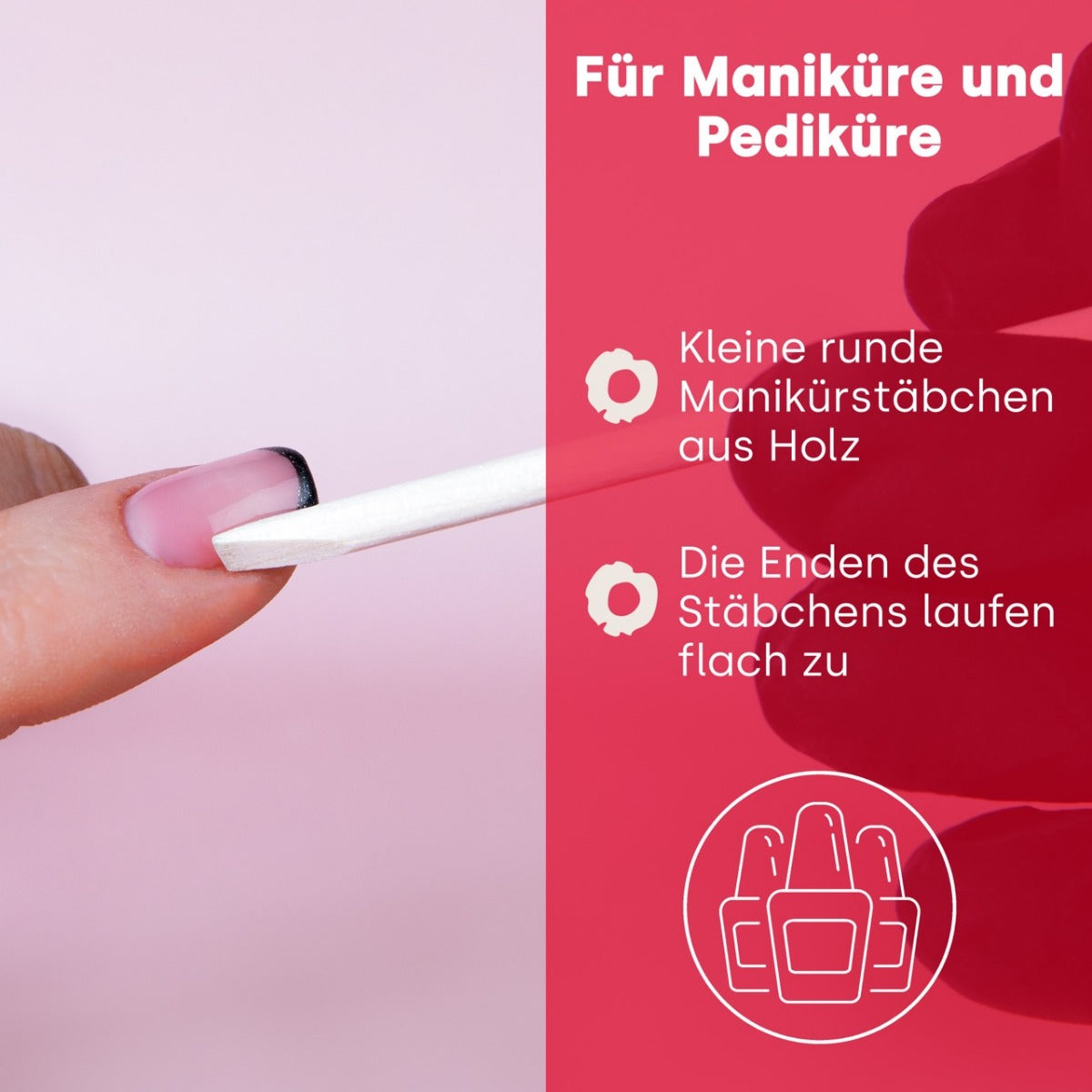 Rosenholzstäbchen 10er Pack