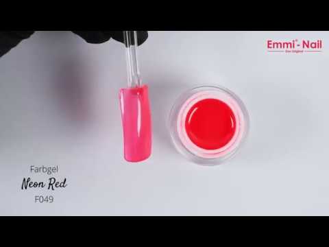 Emmi-Nail Farbgel Neon Red 5ml -F049-