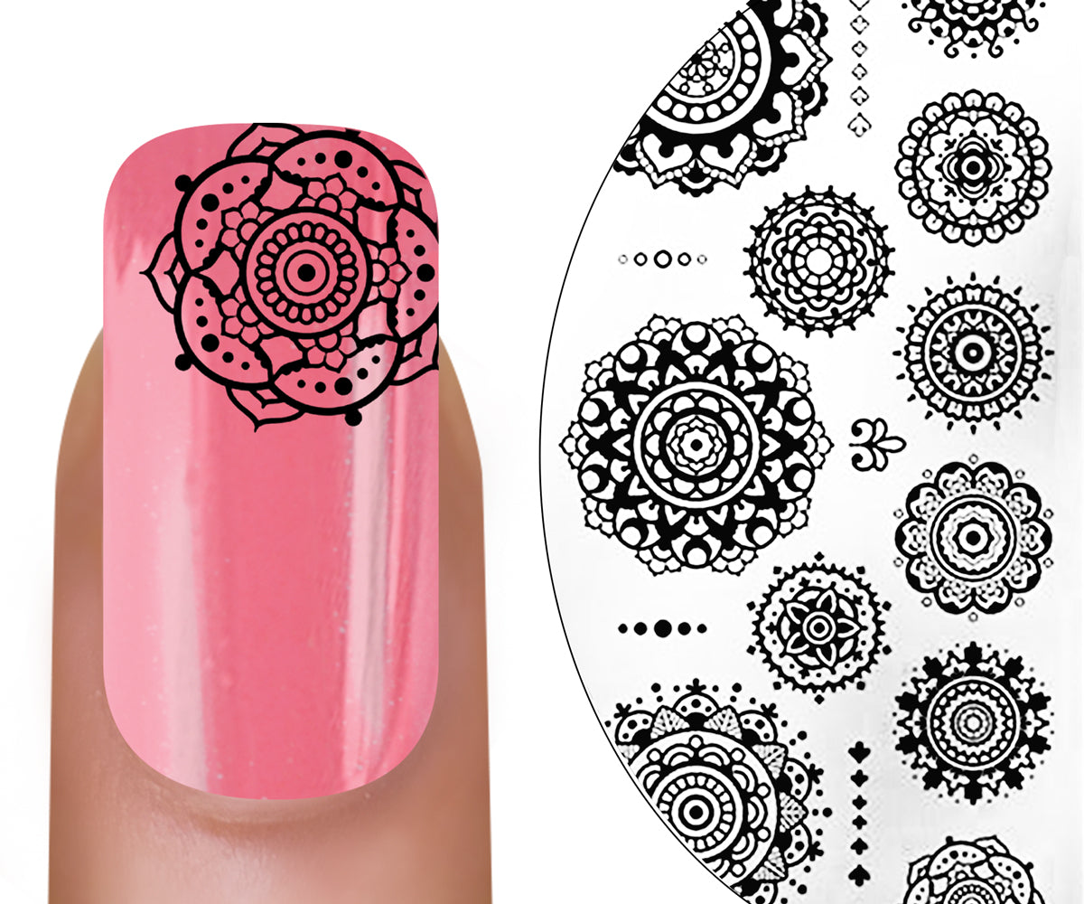 MoYou-London Schablone Henna 06
