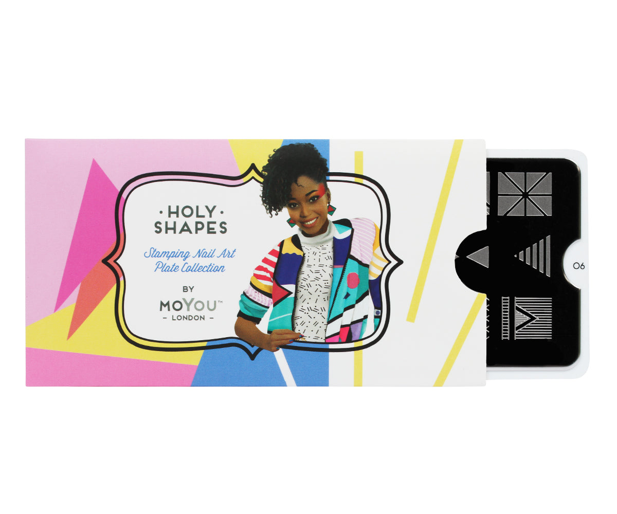 MoYou-London Stamping Schablone Holy Shapes 06