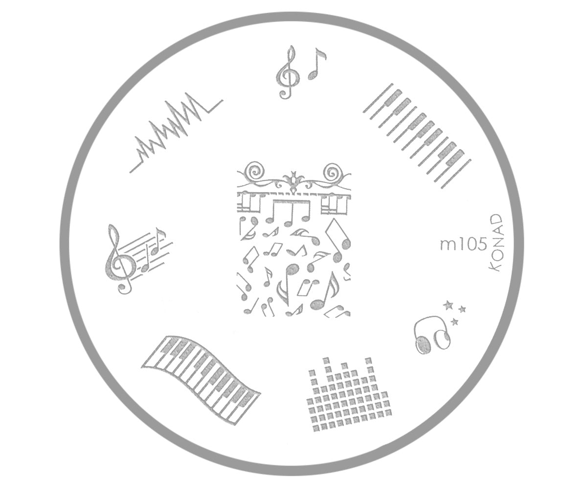 Konad-Schablone M105