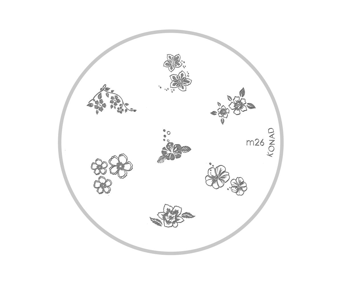 Konad-Schablone M26