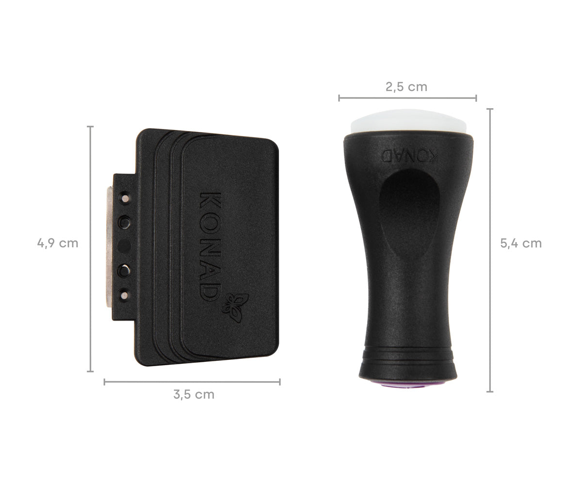 Konad 1-Way-Stempel Set "black"