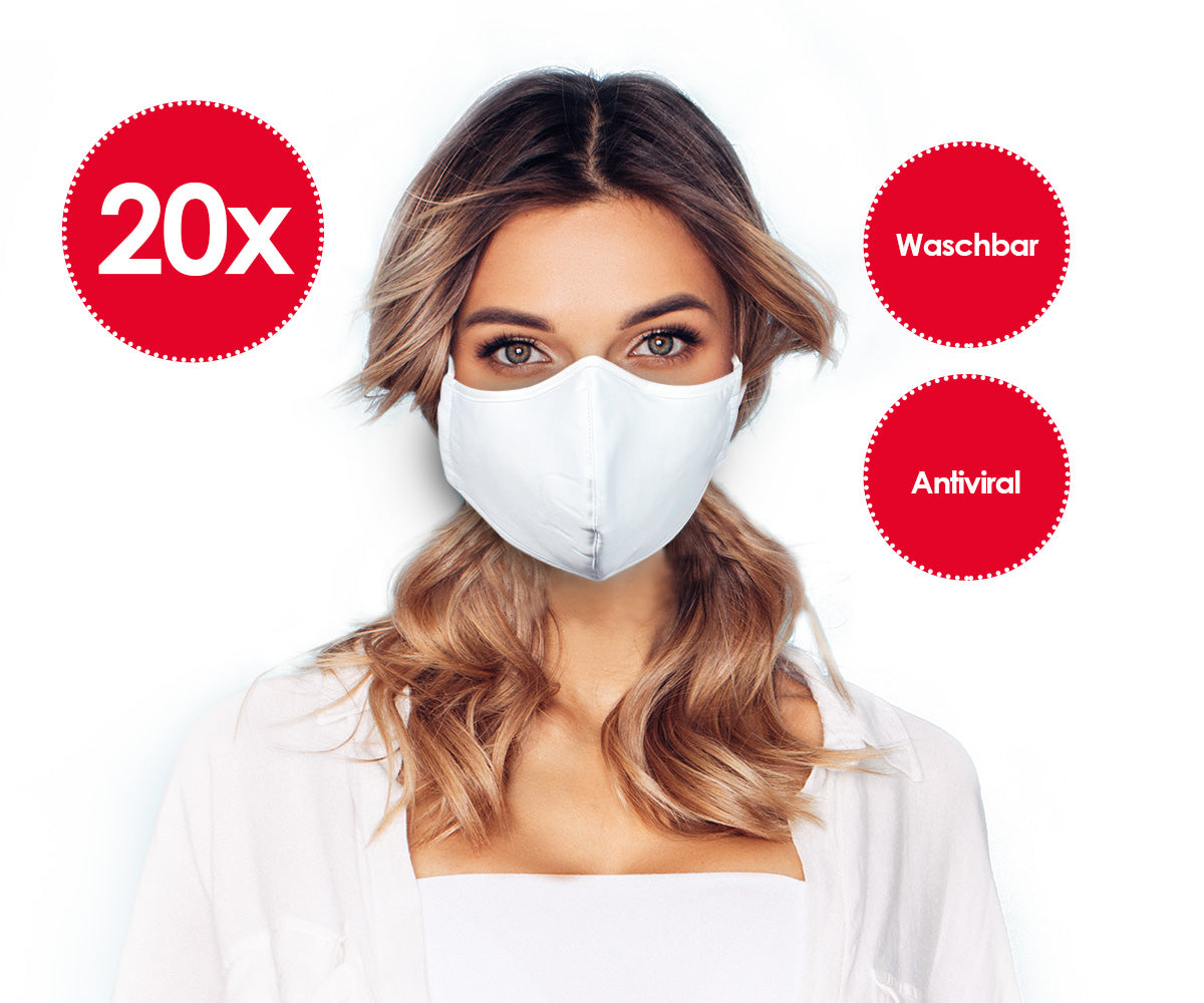 Emmi® Disposable Mask with Nanosilver 20-pack