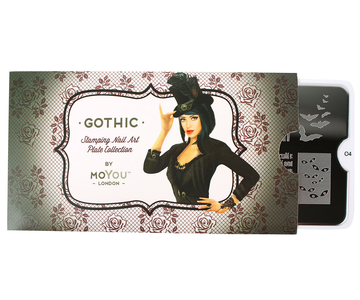 MoYou-London Schablone Gothic 04