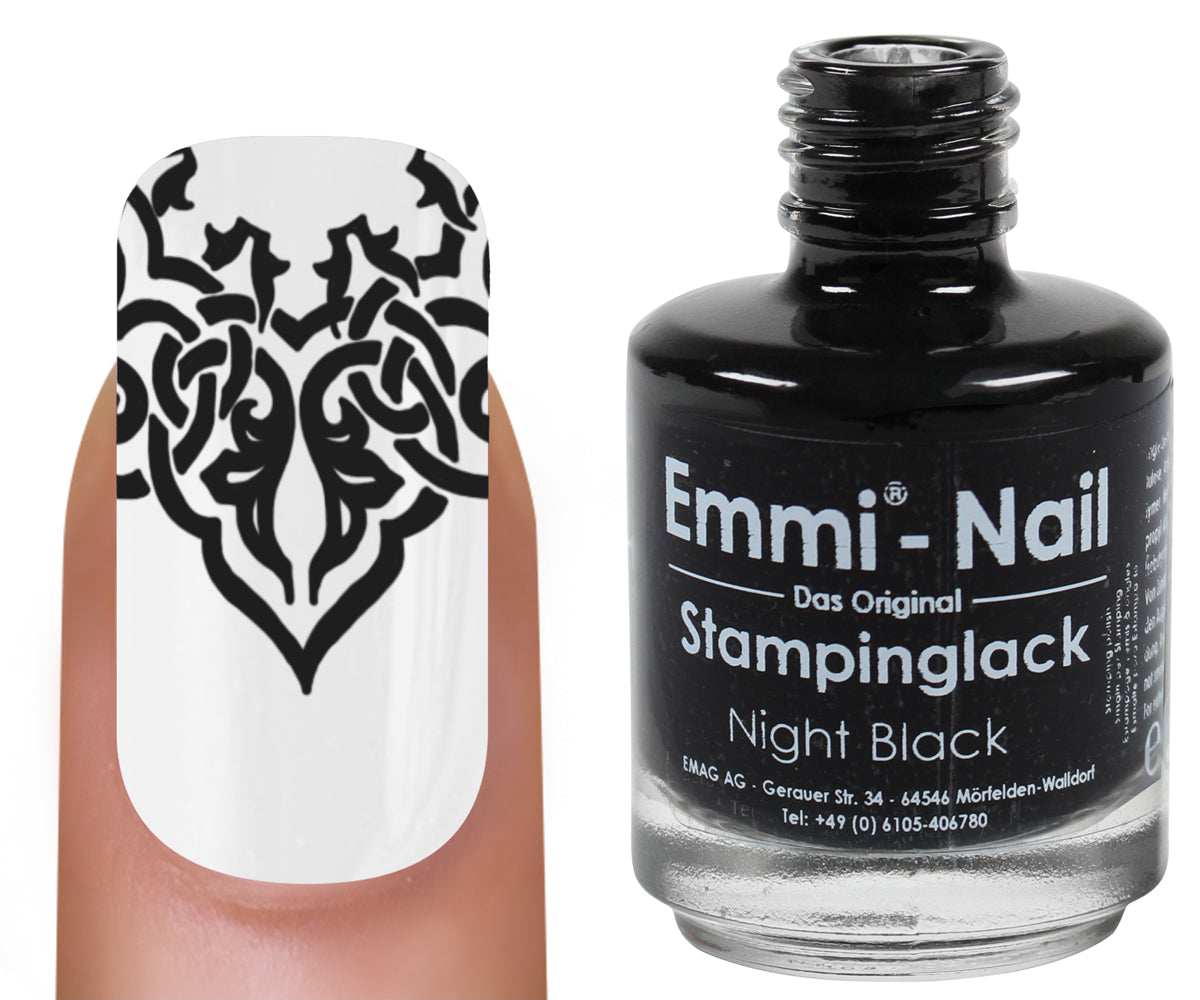 Stampinglack "night black" 12ml