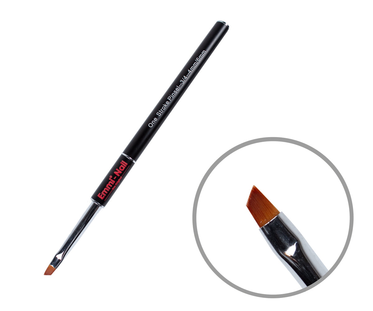 Emmi-Nail One Stroke Pinsel --3/4-- 4mm/6mm