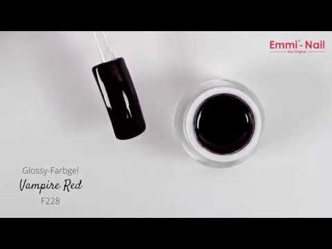 Emmi-Nail Glossy-Gel Vampire Red 5ml -F228-