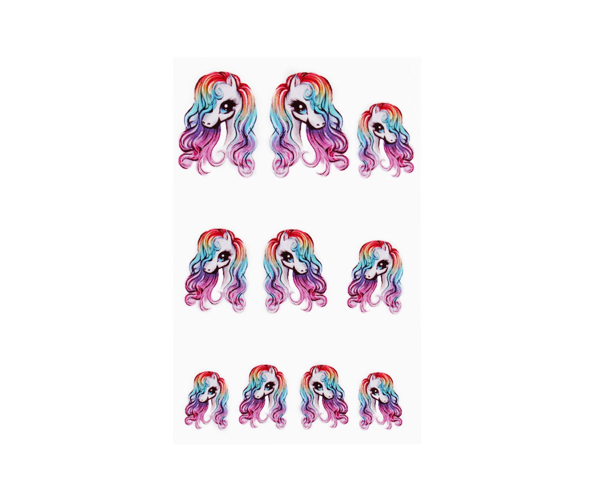 Emmi-Nail Watertattoo Regenbogen Einhorn