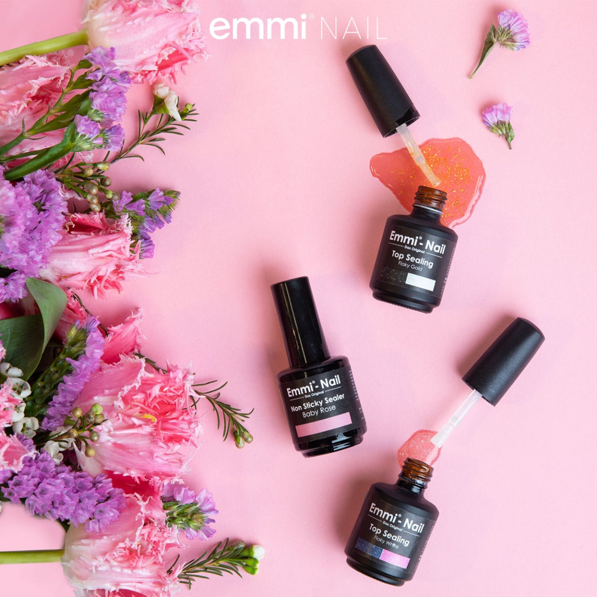 Emmi-Nail Non Sticky Sealer Baby Rose 14ml