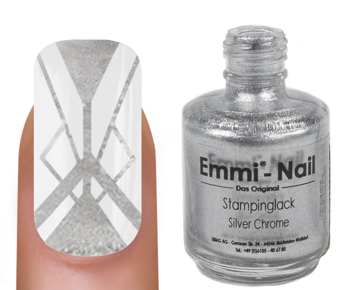 Stampinglack "silver chrome" 15ml