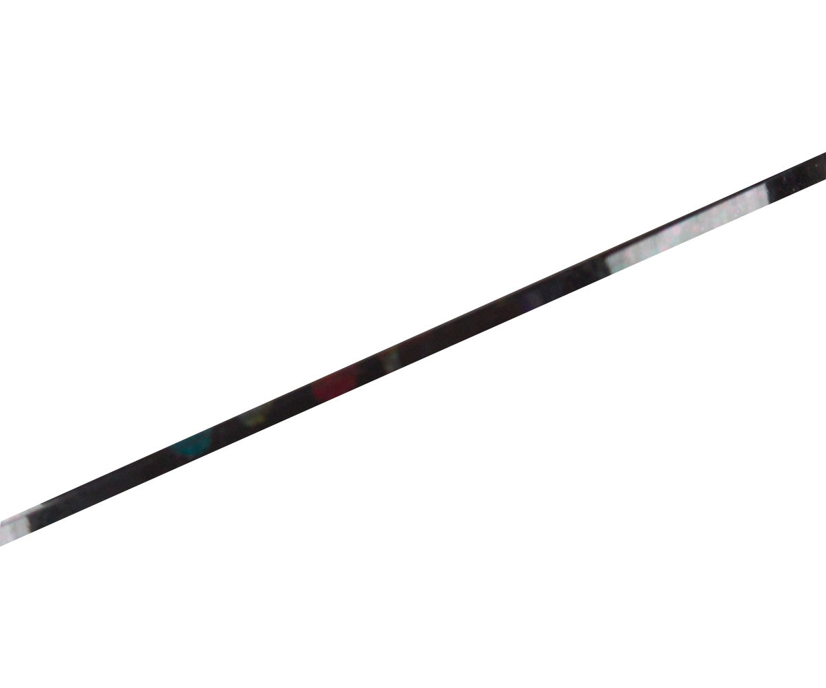 Emmi-Nail Stripe Schwarz Glitter