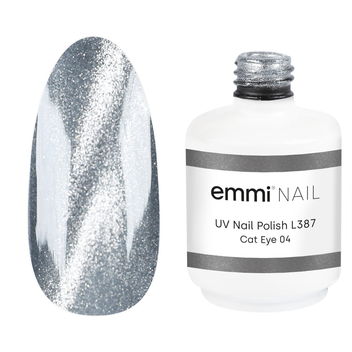 Shellac UV Polish Cat Eye 04 15ml -L387-