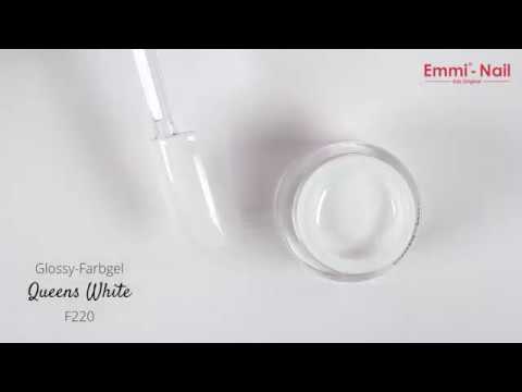 Emmi-Nail Glossy-Gel Queens white 5ml -F220-