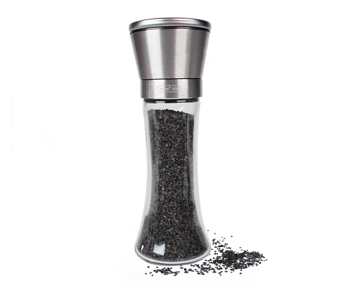 Emmi®-Life Schwarzsalz inkl. Salzmühle 180g