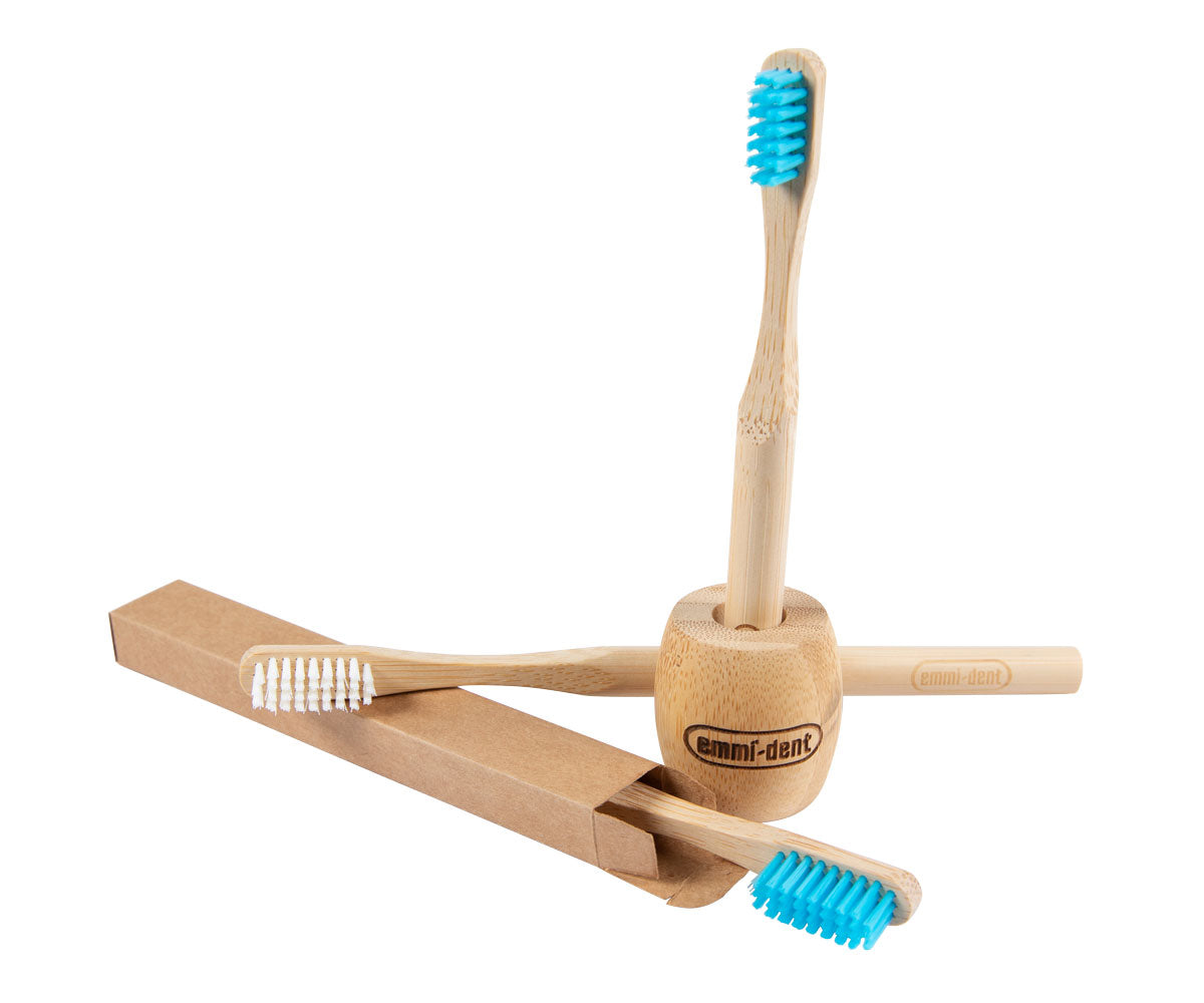 Emmi-dent Kids Bamboo Toothbrush White 