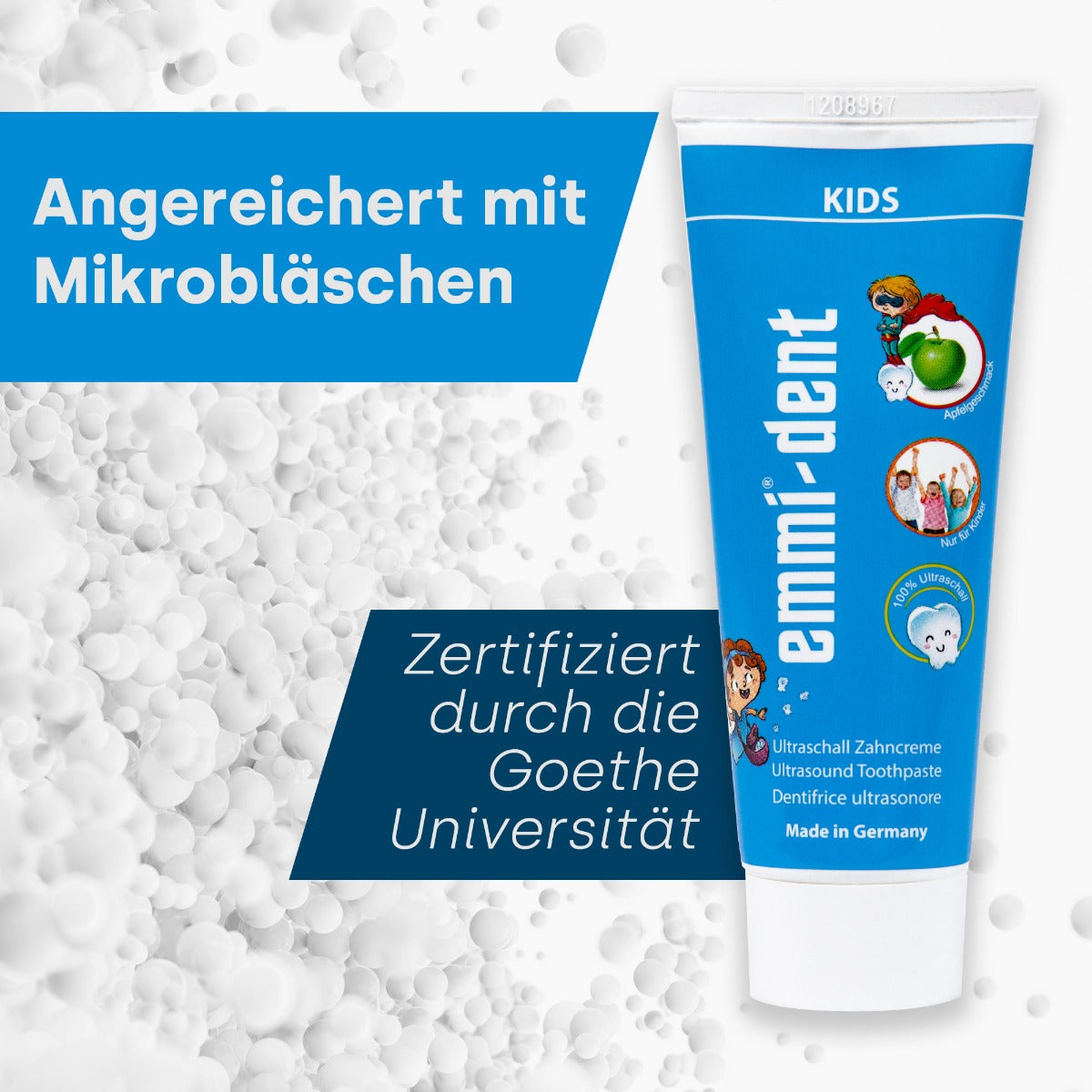 Emmi-dent Ultraschall-Zahncreme Kids 75ml