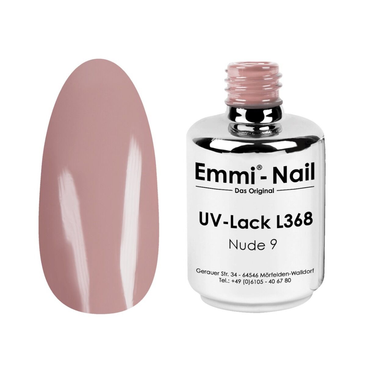 Emmi Shellac  UV-Lack Nude 9 -L368-