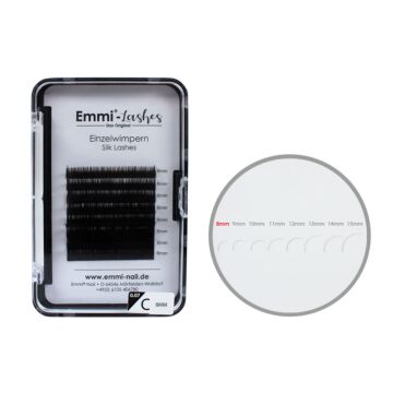 Emmi®-Lashes Silk Lashes Einzelwimpern C-Curl 0,07mm