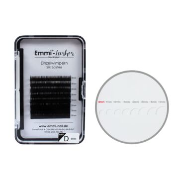 Emmi®-Lashes Silk Lashes Einzelwimpern D-Curl 0,07mm