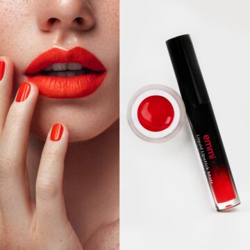 Farbgel + Lipstick "Emmi Red"