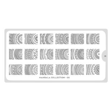 MoYou-London Stamping Schablone Mandala 05