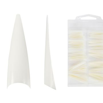 Tipkasten Stiletto "Long" Natur 100St.