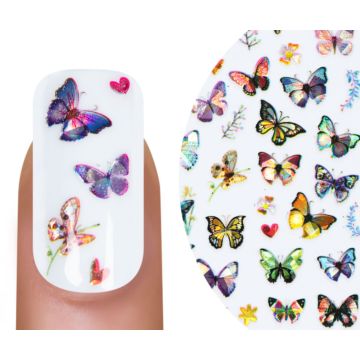 Emmi-Nail Holo Laser Sticker Butterfly 2