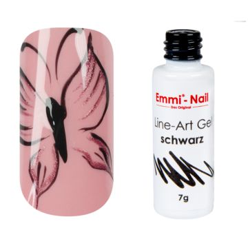 Emmi-Nail Line Art Gel "schwarz" 7g