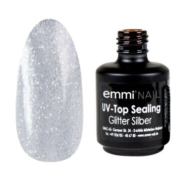 Emmi-Nail UV/LED-Top Sealing Glitter *silber* 14ml