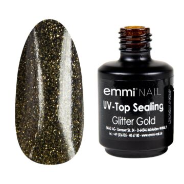 Emmi-Nail UV/LED-Top Sealing Glitter *gold* 14ml