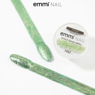 Emmi-Nail Glittergel Grinch Green Glitter -F437-