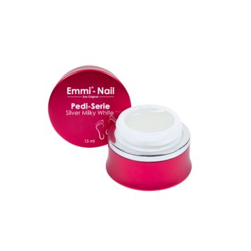 Emmi-Nail Pedi Silver Milky White 15ml