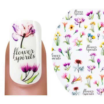 Emmi-Nail 3D Art Nail Sticker Flower Spirit