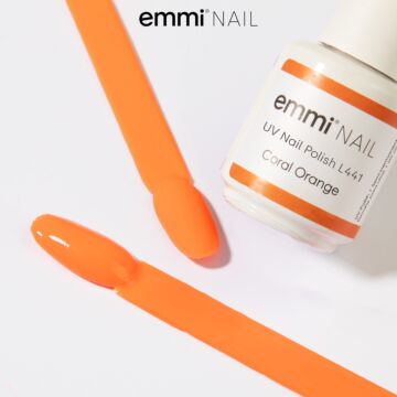 Shellac UV Polish Coral Orange 15ml -L441-