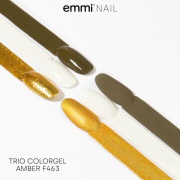 Emmi-Nail Creamy-ColorGel Mini 3er Set "Amber" -F463-