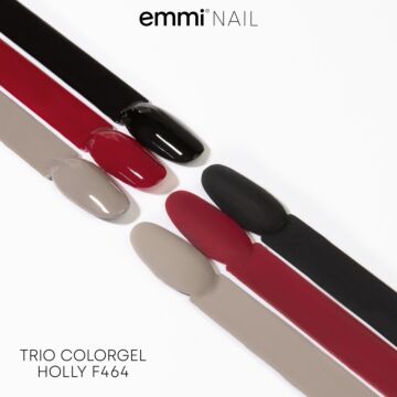 Emmi-Nail Creamy-ColorGel Mini 3er Set "Holly" -F464-