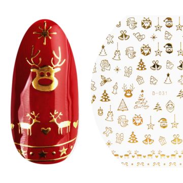 Emmi-Nail 3D Art Nail Sticker Merry Christmas 