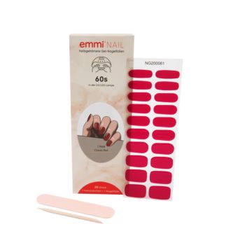 Emmi-Nail Gel Nagelfolien Classic Red 20Stk.