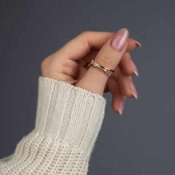 Emmi-Nail verstellbarer Ring "Valentina"