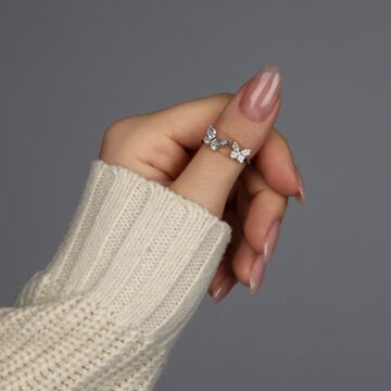Emmi-Nail verstellbarer Ring "Luna"